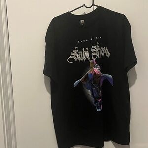 Ayra Starr Graphic Tee with Vibrant Design